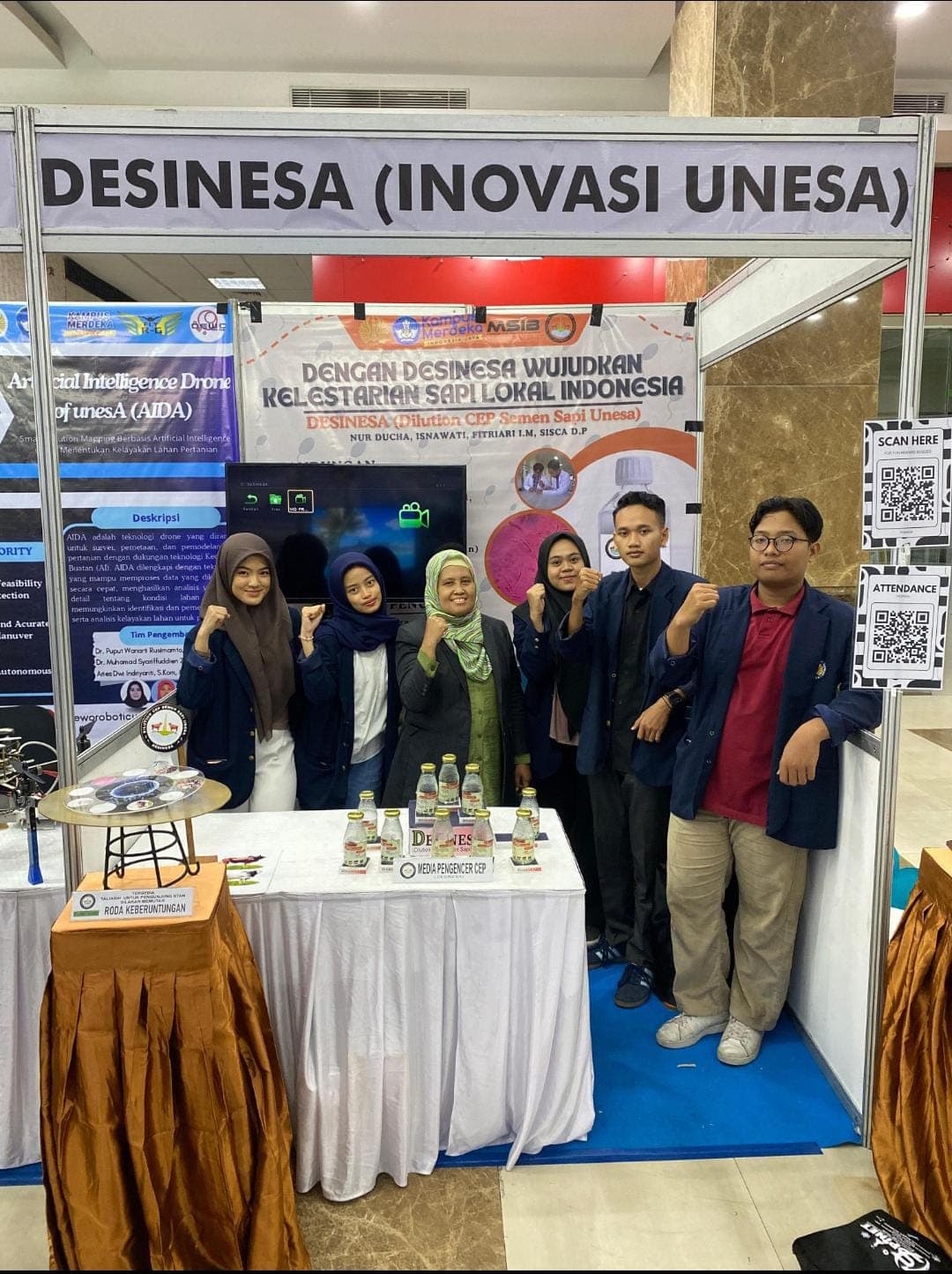 Pameran ilmiah tentang bioteknologi reproduksi hewan